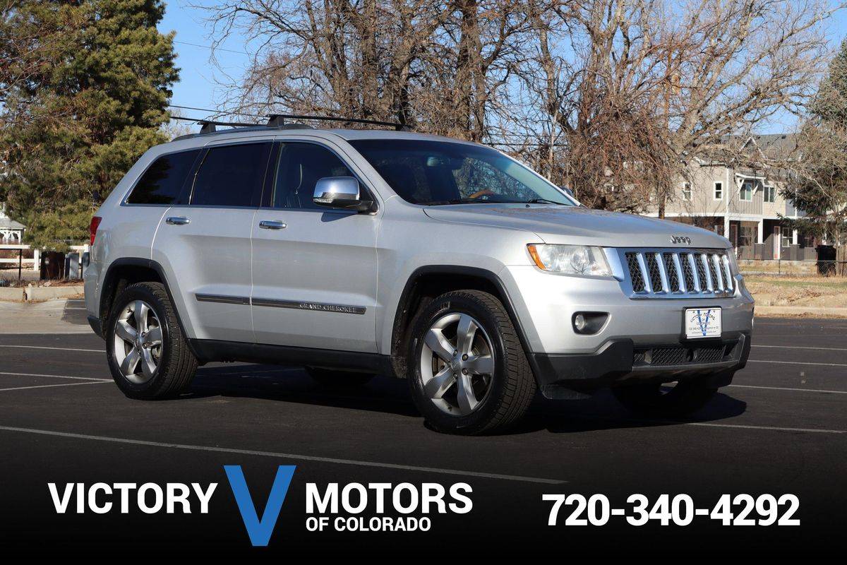 2012 Jeep Grand Cherokee Overland — SUV — 135,066 mi — Longmont, CO