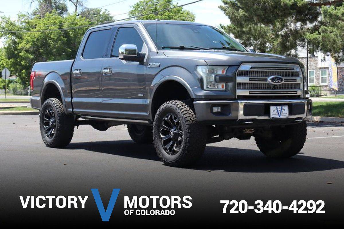 2016 Ford F-150 Platinum — Pickup Truck — 110,623 mi — Longmont, CO
