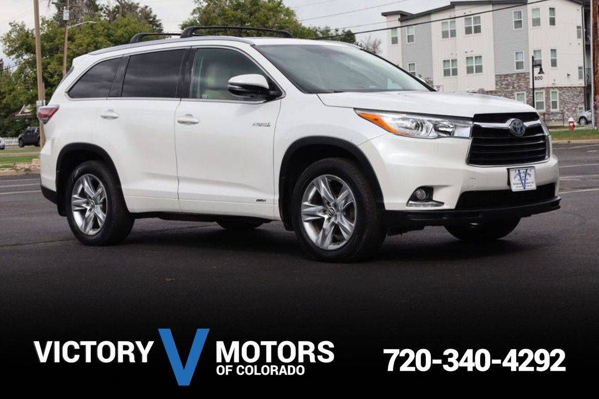 2016 Toyota Highlander Hybrid Limited Platinum — SUV — 152,806 mi — Longmont, CO