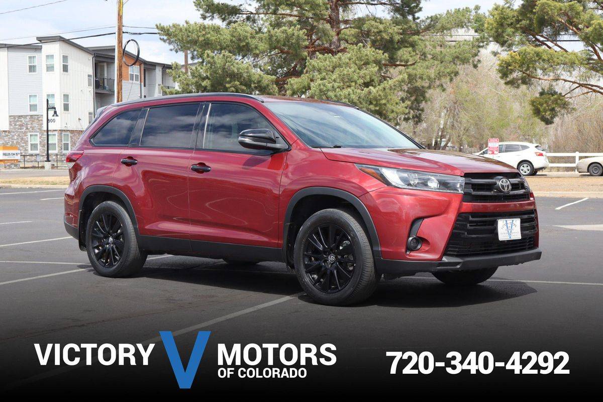2019 Toyota Highlander XLE — SUV — 117,217 mi — Longmont, CO