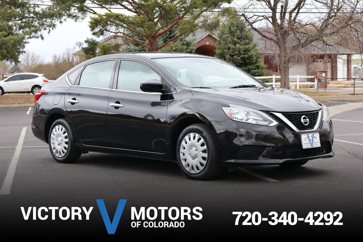 2018 Nissan Sentra S — Sedan — 86,630 mi — Longmont, CO