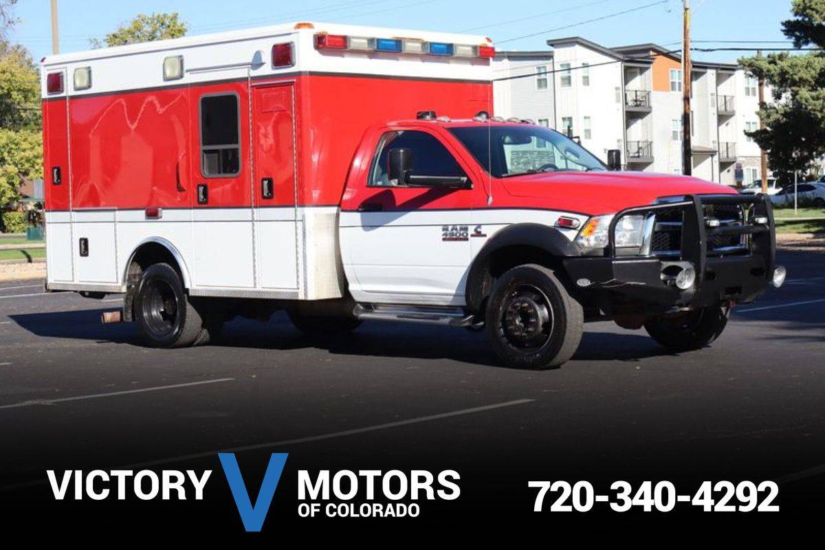 2013 Ram 4500 Tradesman — Chassis Cab Truck — 105,363 mi — Longmont, CO