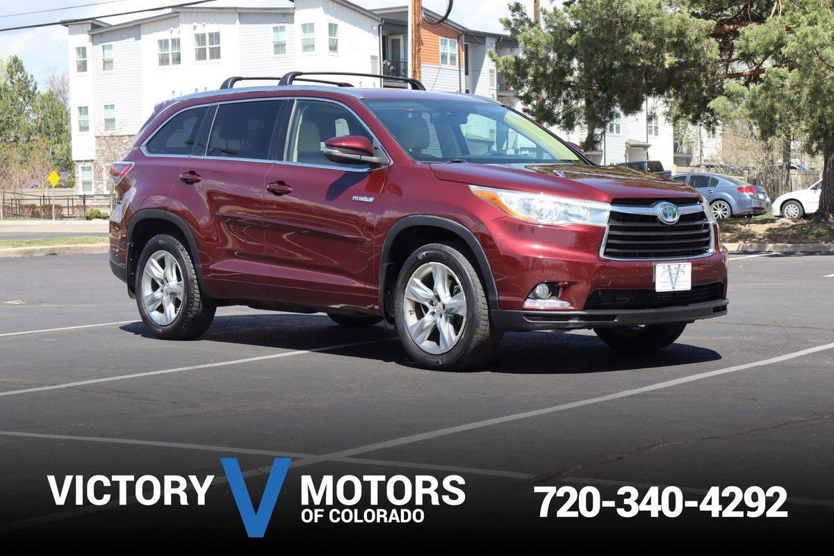 2015 Toyota Highlander Hybrid Limited — SUV — 130,386 mi — Longmont, CO