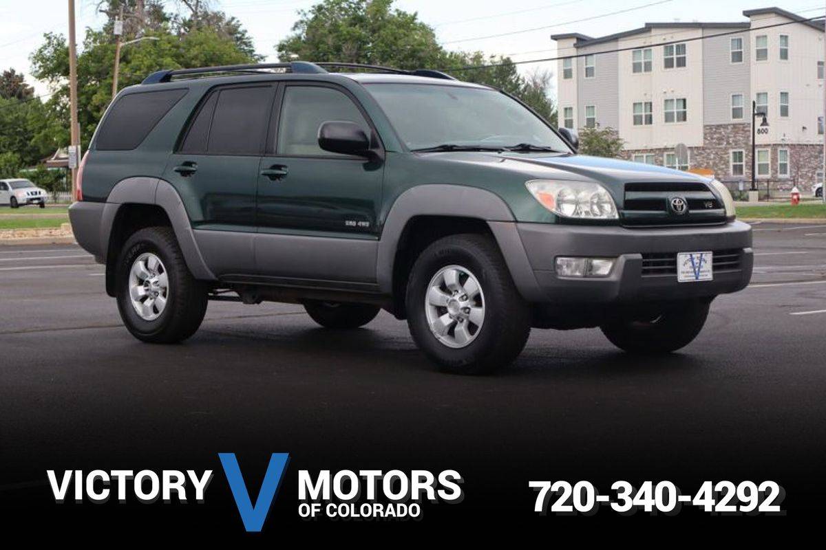 2003 Toyota 4Runner SR5 — SUV — 251,438 mi — Longmont, CO