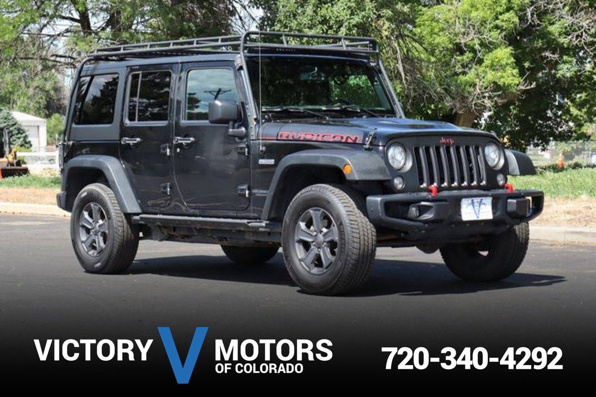 2017 Jeep Wrangler Rubicon Recon — SUV — 116,993 mi — Longmont, CO