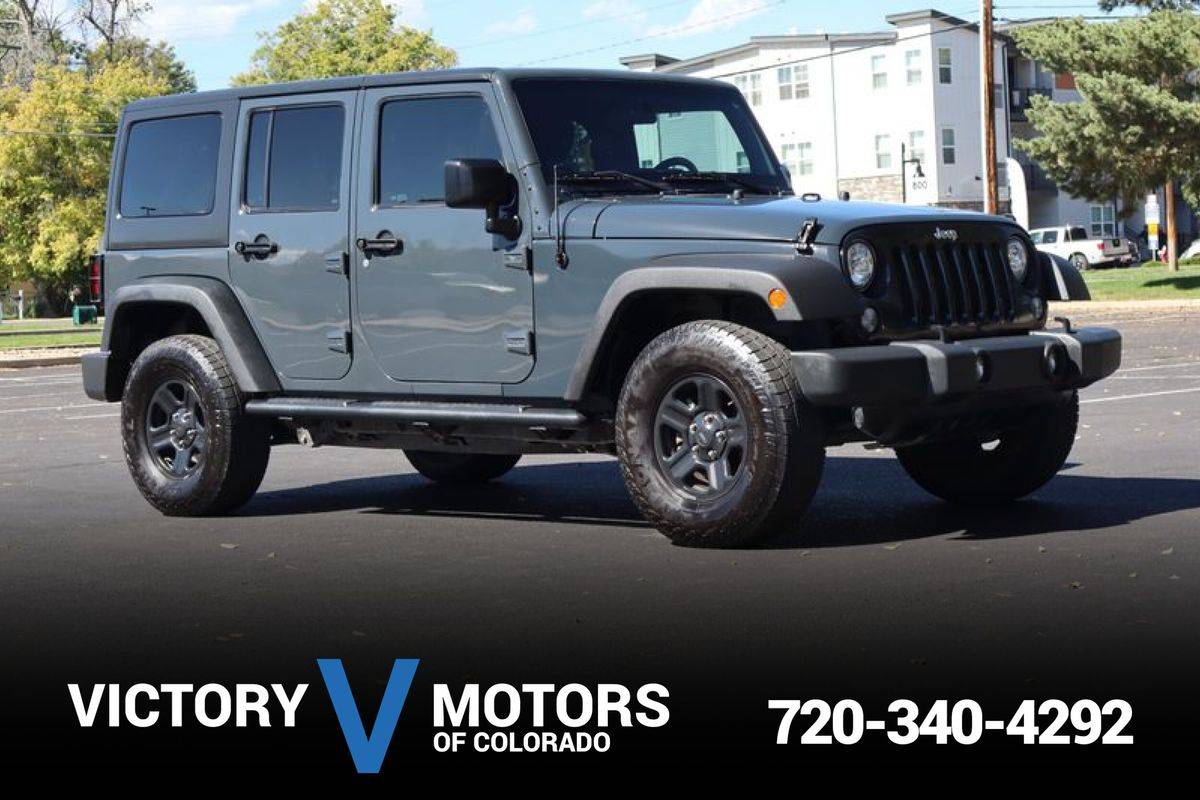 2017 Jeep Wrangler Sport — SUV — 110,985 mi — Longmont, CO