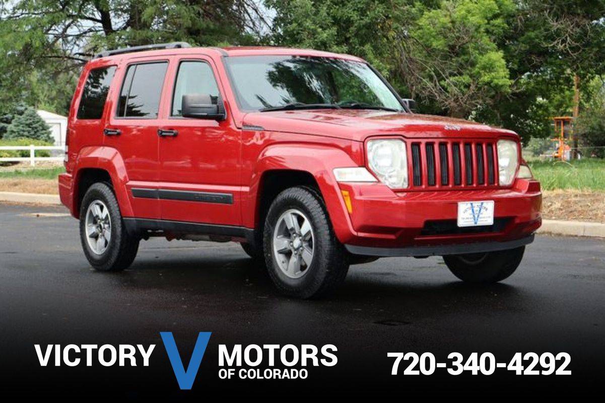 2008 Jeep Liberty Sport — SUV — 160,254 mi — Longmont, CO
