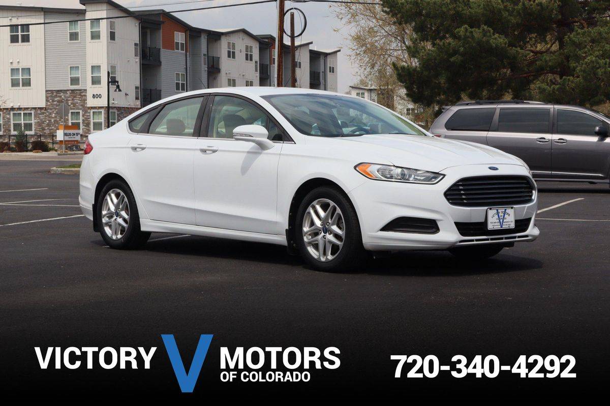 2013 Ford Fusion SE — Sedan — 100,575 mi — Longmont, CO