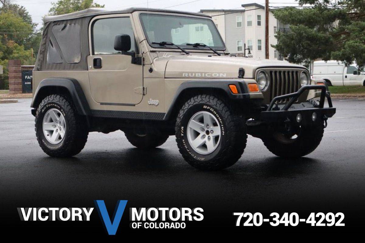 2004 Jeep Wrangler Rubicon — SUV — 159,691 mi — Longmont, CO