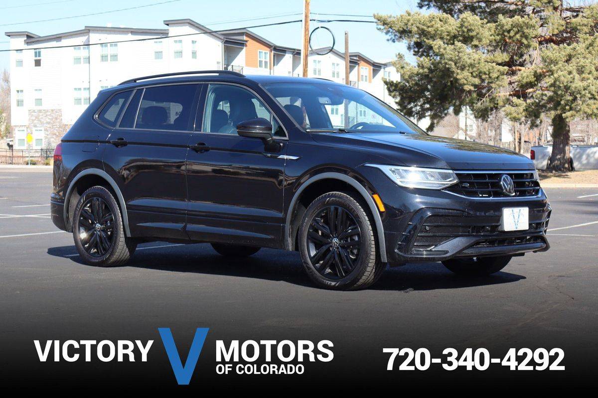 2022 Volkswagen Tiguan SE R-Line Black — SUV — 76,173 mi — Longmont, CO