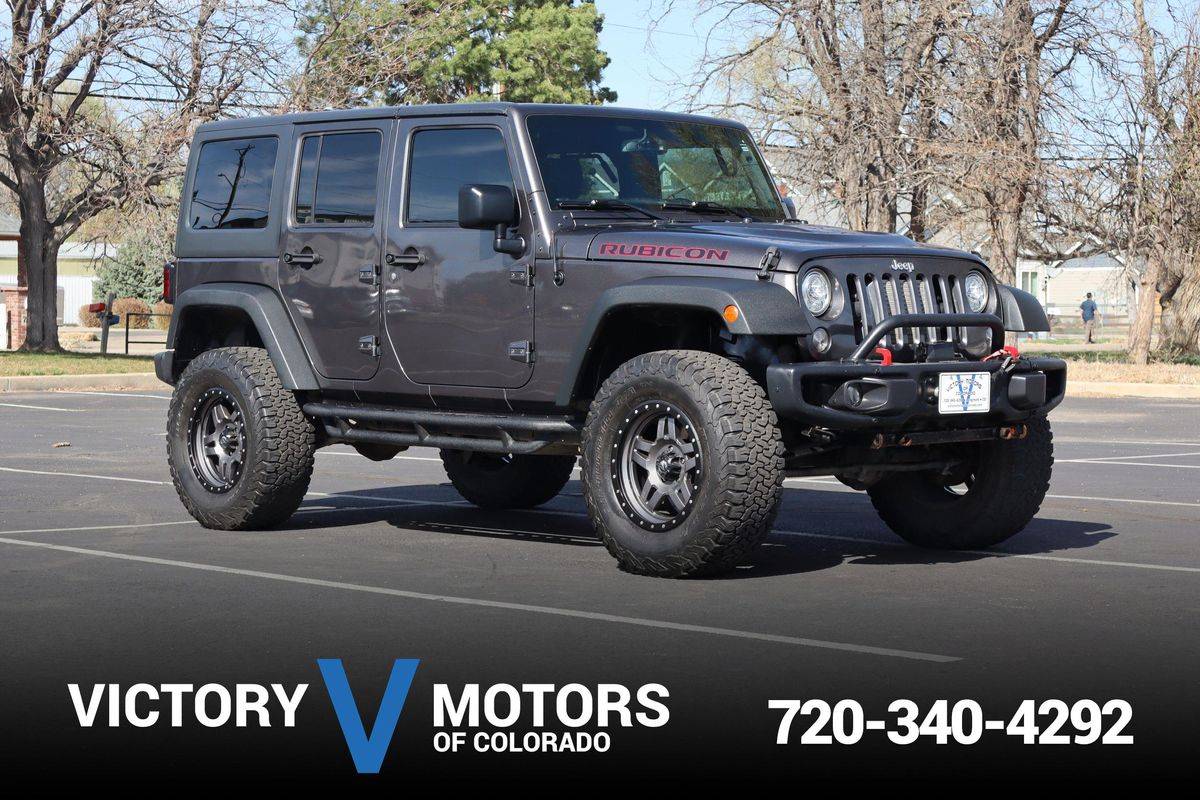 2017 Jeep Wrangler Rubicon Hard Rock — SUV — 80,784 mi — Longmont, CO