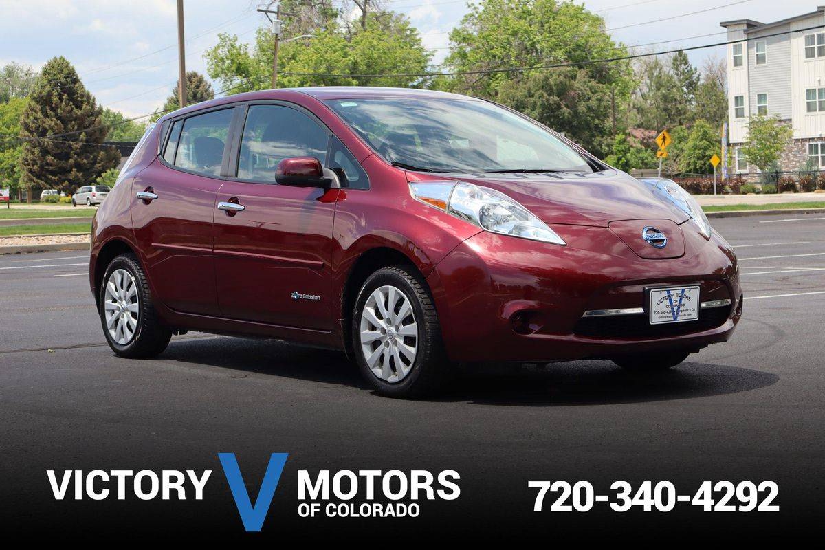 2017 Nissan LEAF S — Hatchback — 37,966 mi — Longmont, CO