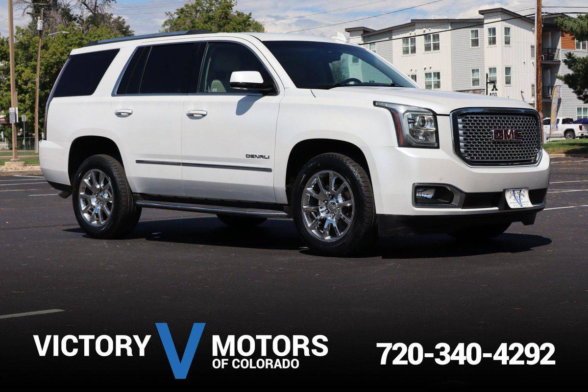 2016 GMC Yukon Denali — SUV — 80,574 mi — Longmont, CO