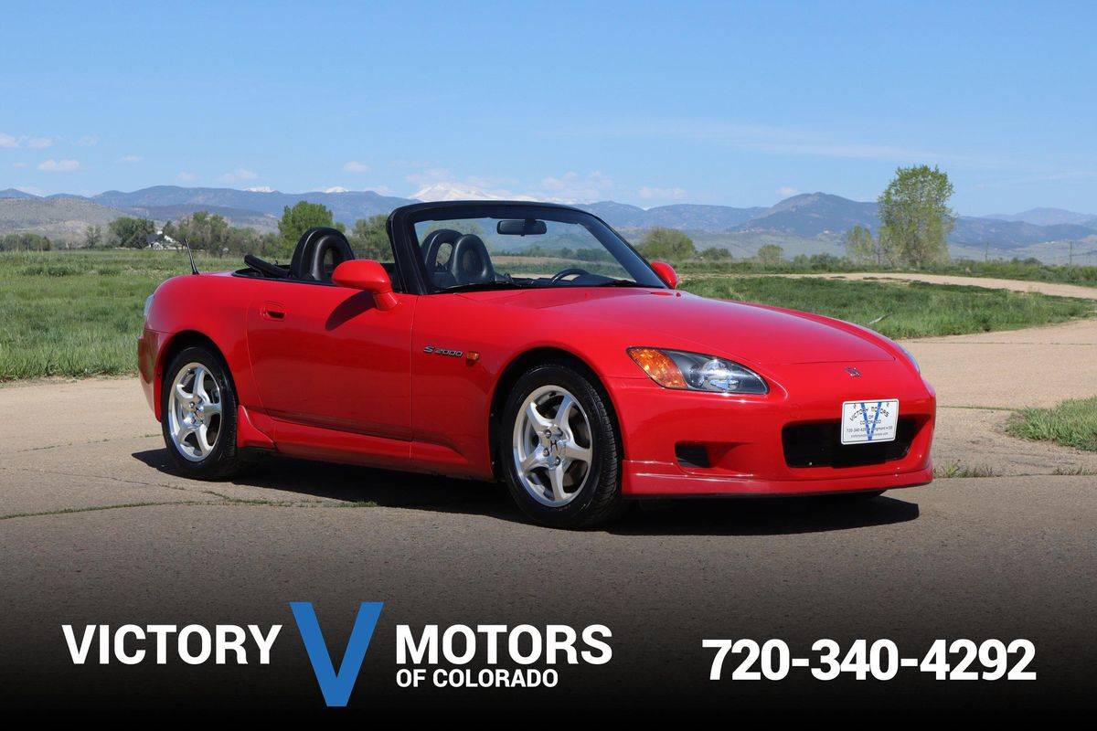 2001 Honda S2000 Base — Convertible — 40,667 mi — Longmont, CO