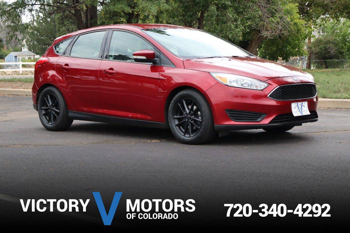 2016 Ford Focus SE — Hatchback — 22,182 mi — Longmont, CO