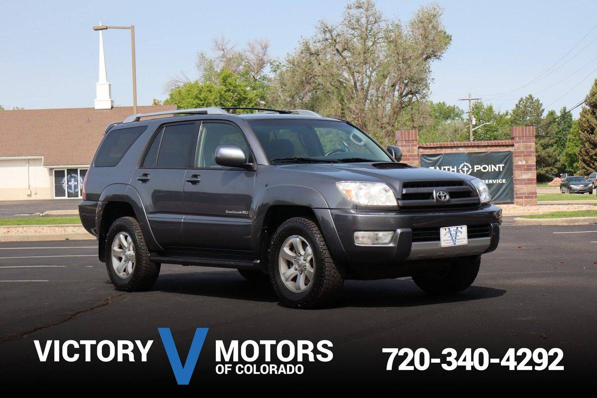 2004 Toyota 4Runner SR5 — SUV — 176,741 mi — Longmont, CO