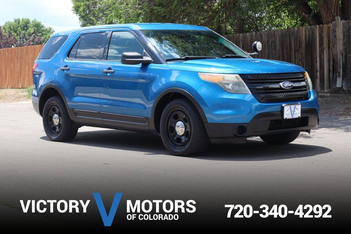 2013 Ford Utility Police Interceptor Base — SUV — 121,519 mi — Longmont, CO