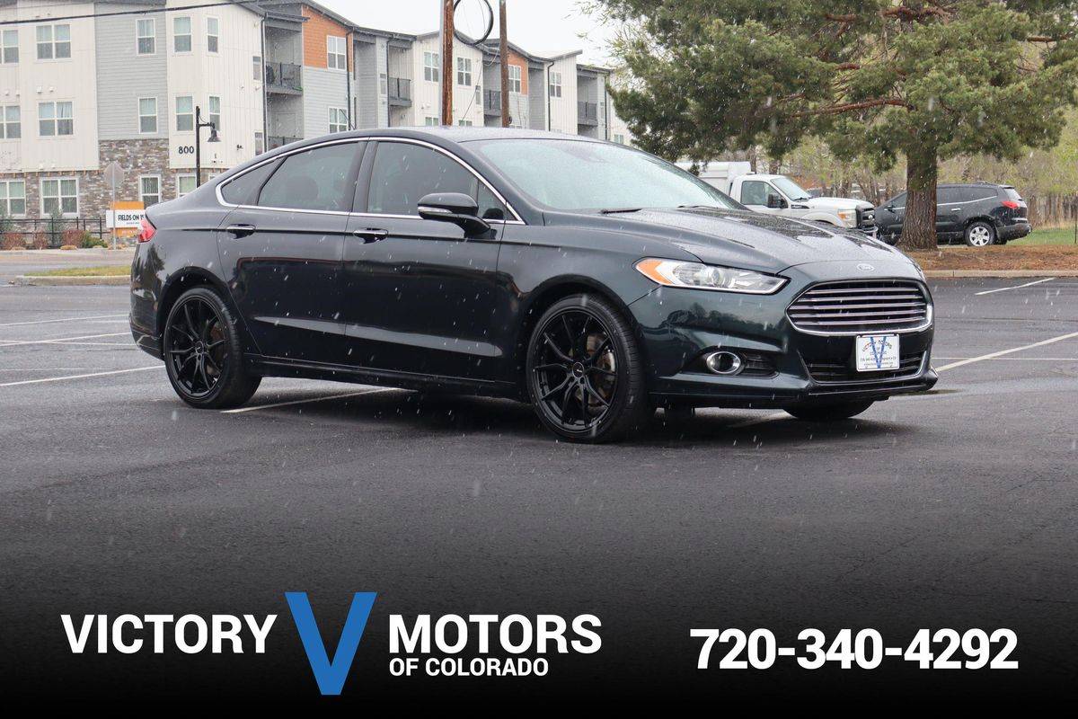 2014 Ford Fusion Titanium — Sedan — 79,862 mi — Longmont, CO