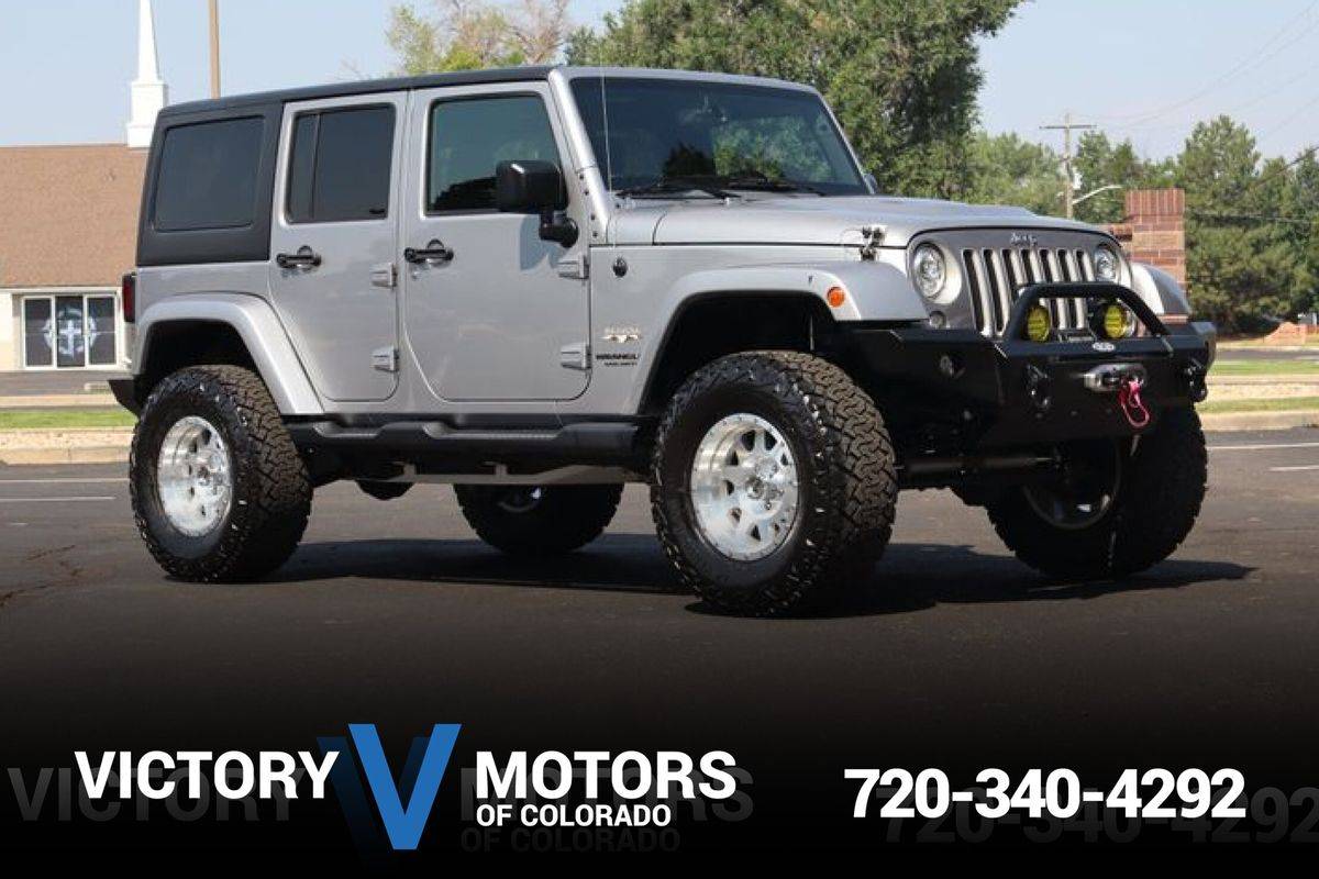 2017 Jeep Wrangler Sahara — SUV — 60,453 mi — Longmont, CO