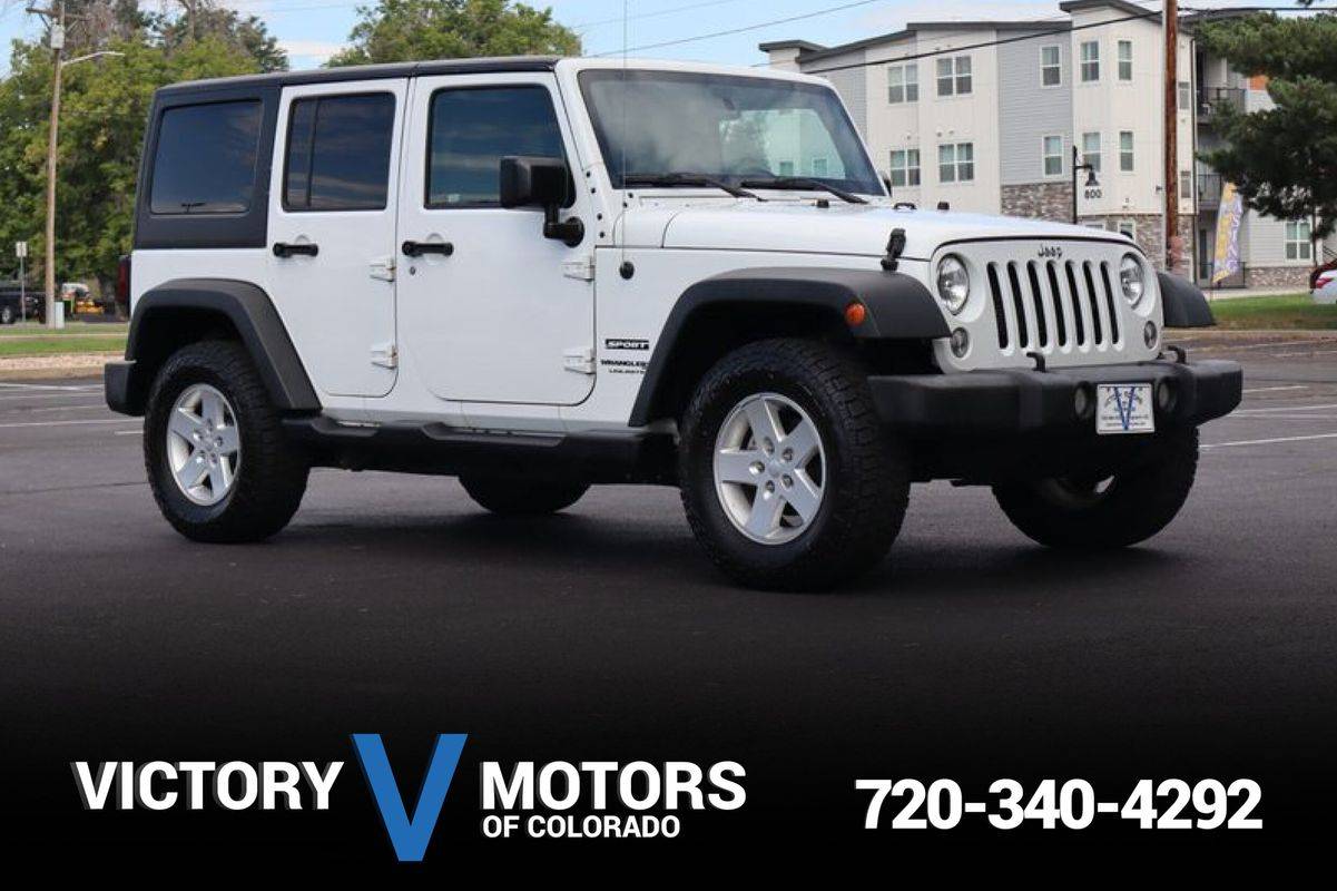 2018 Jeep Wrangler Sport S — SUV — 188,548 mi — Longmont, CO