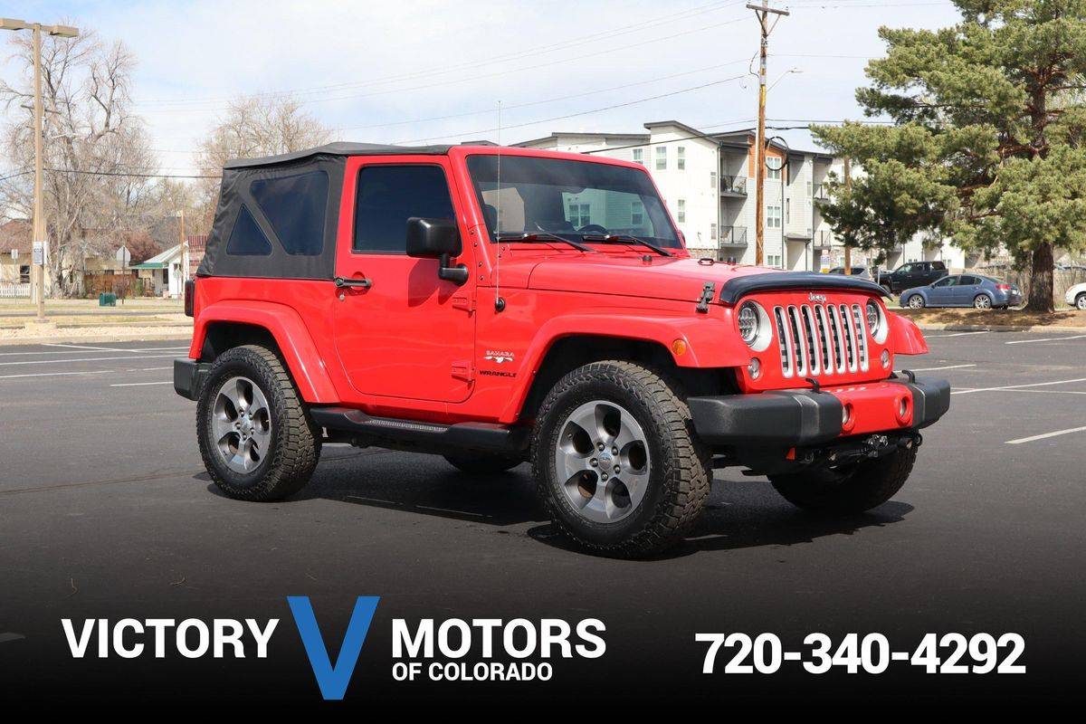 2016 Jeep Wrangler Sahara — SUV — 92,491 mi — Longmont, CO