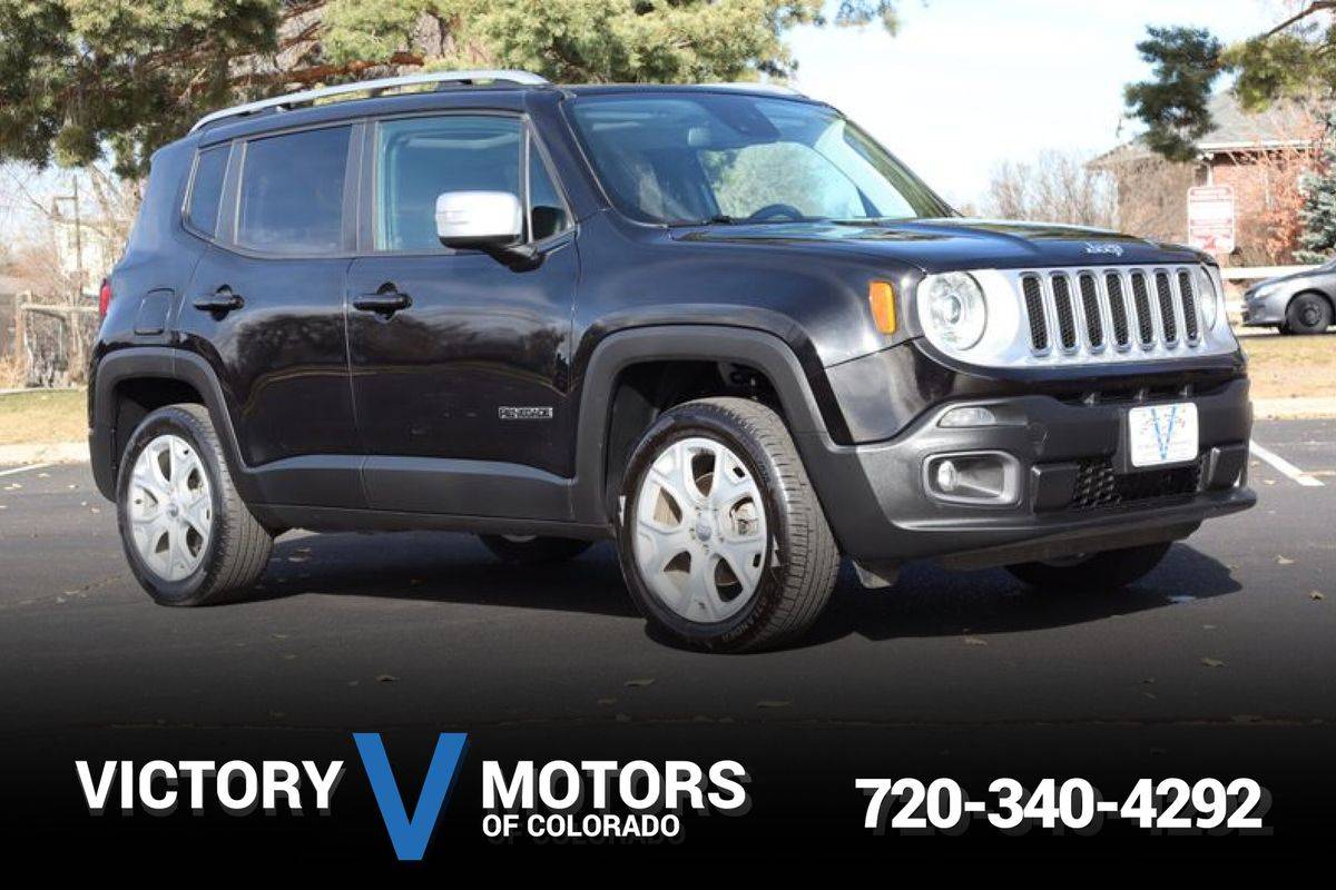 2018 Jeep Renegade Limited — SUV — 54,458 mi — Longmont, CO