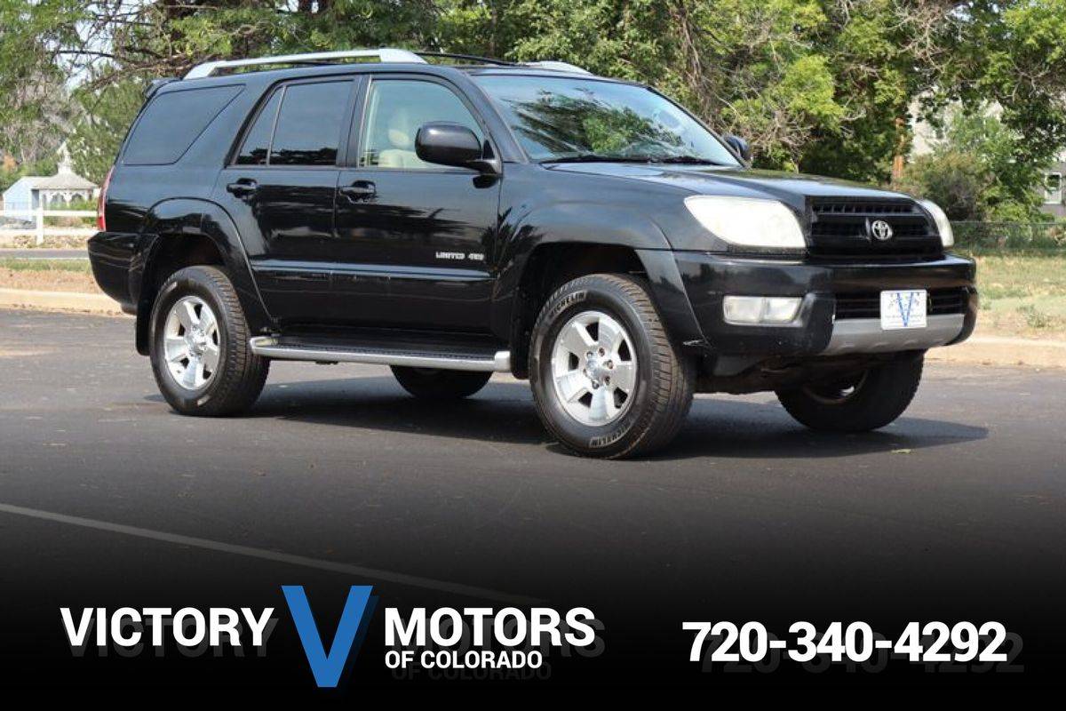 2004 Toyota 4Runner Limited — SUV — 296,376 mi — Longmont, CO