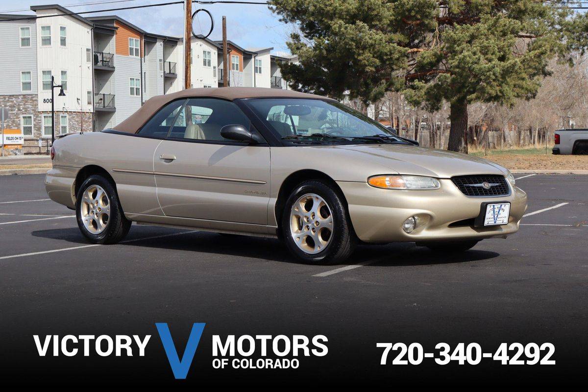 1999 Chrysler Sebring JXi — Convertible — 12,137 mi — Longmont, CO