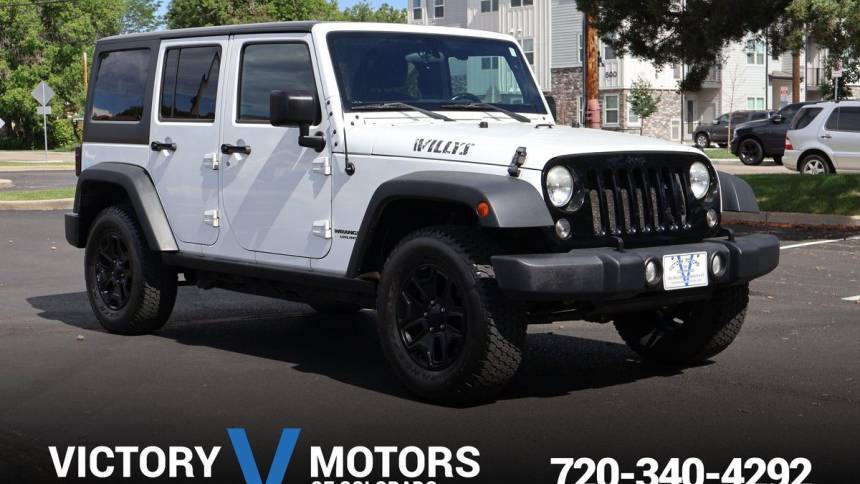 2015 Jeep Wrangler Willys Wheeler — SUV — 124,596 mi — Longmont, CO