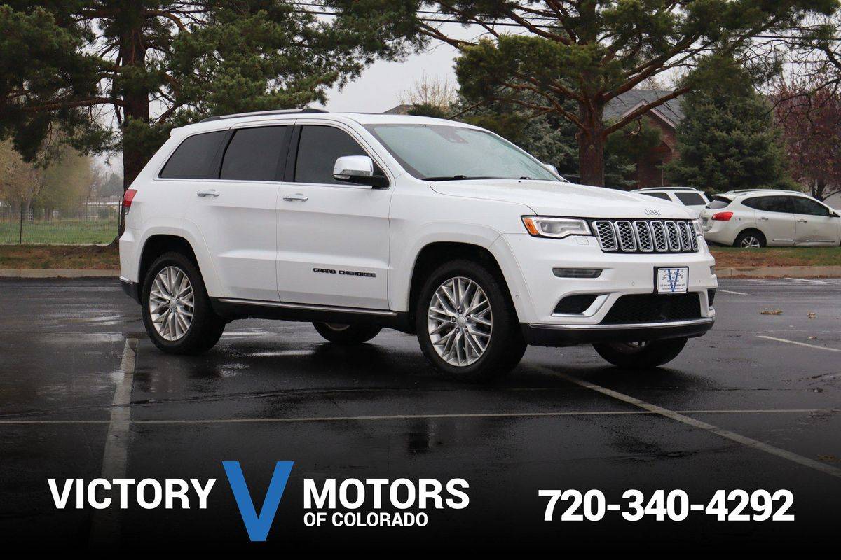 2018 Jeep Grand Cherokee Summit — SUV — 112,935 mi — Longmont, CO