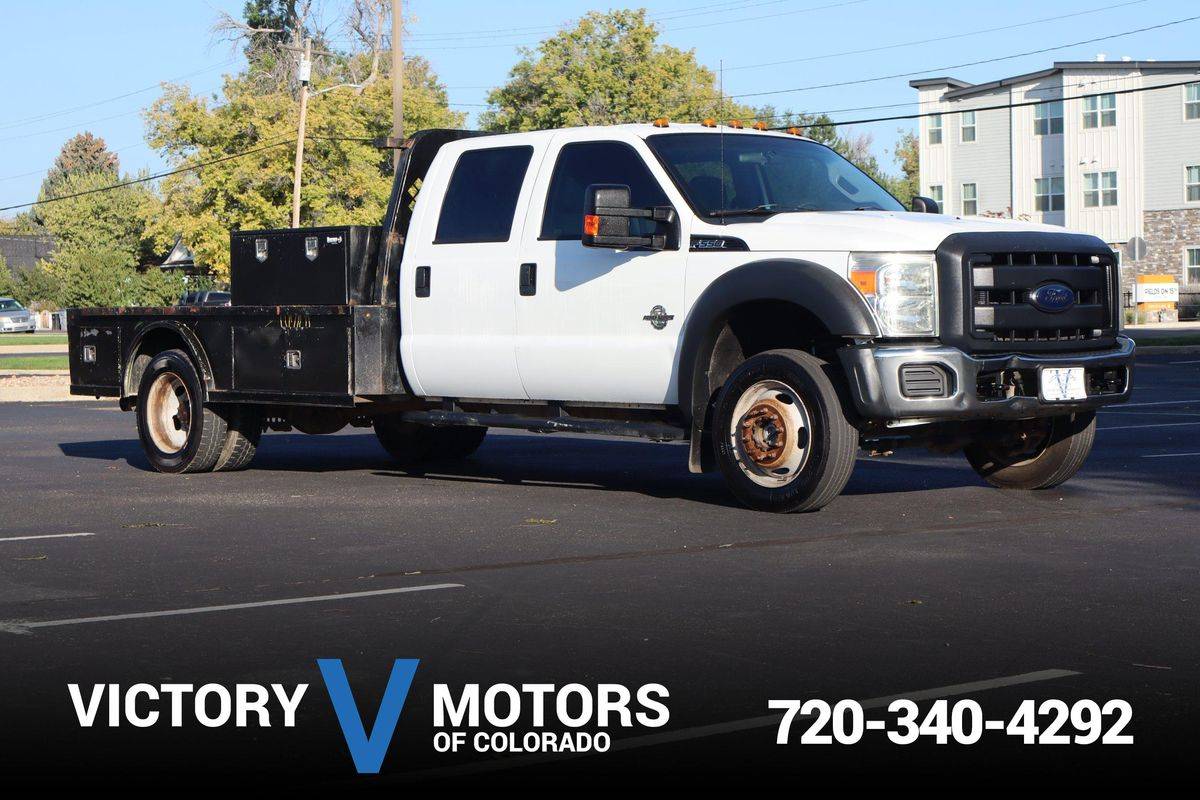 2012 Ford Super Duty F-550 Chassis Cab XL — Chassis Cab Truck — 104,675 mi — Longmont, CO
