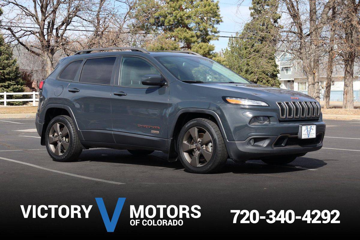 2017 Jeep Cherokee 75th Anniversary — SUV — 72,176 mi — Longmont, CO