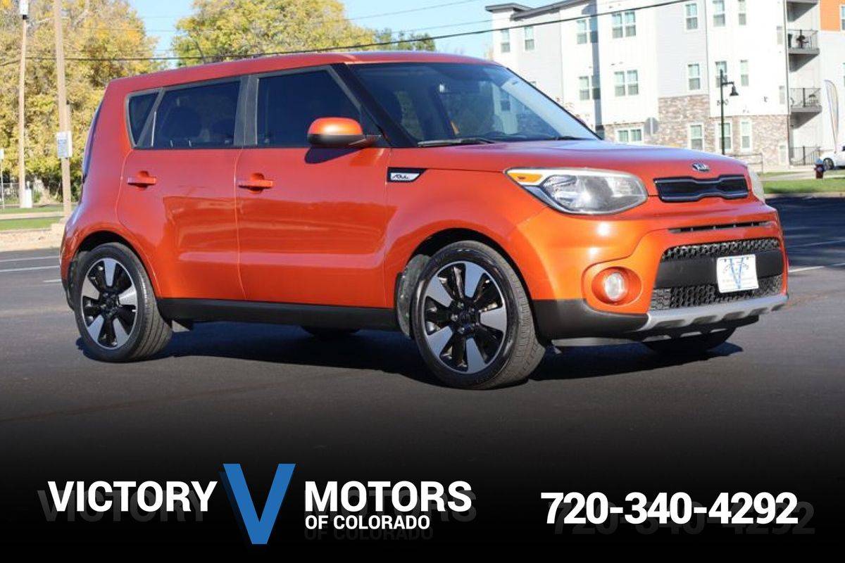 2018 Kia Soul + — Hatchback — 107,390 mi — Longmont, CO