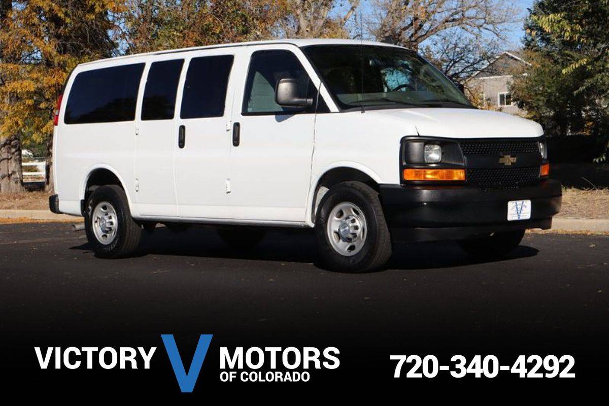 2017 Chevrolet Express Passenger LS — Passenger Van — 49,411 mi — Longmont, CO
