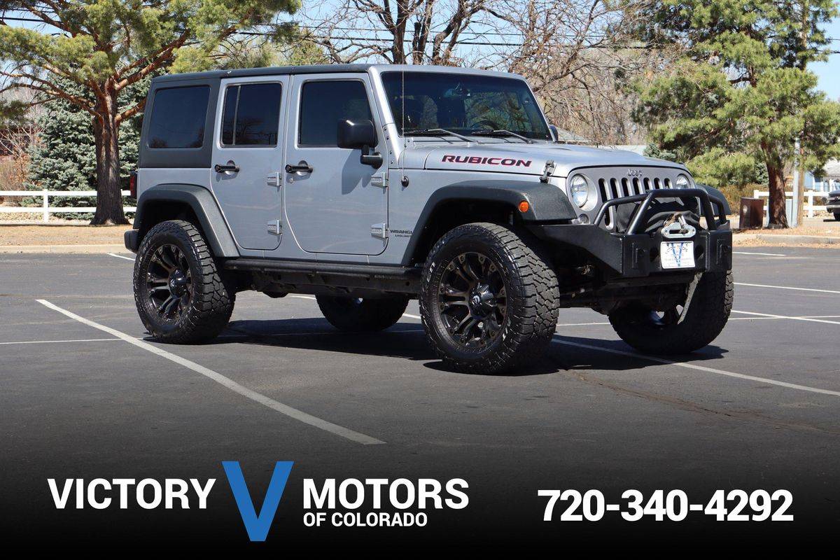 2016 Jeep Wrangler Rubicon Hard Rock — SUV — 117,425 mi — Longmont, CO