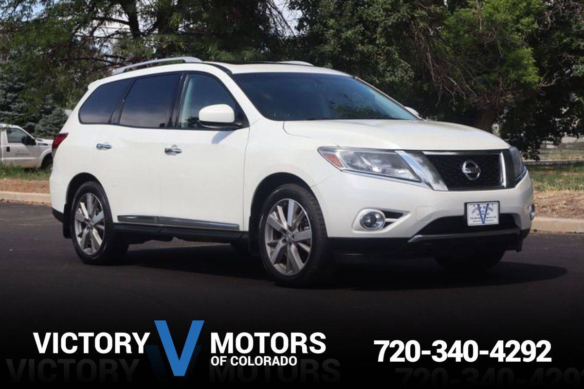 2015 Nissan Pathfinder Platinum — SUV — 138,019 mi — Longmont, CO