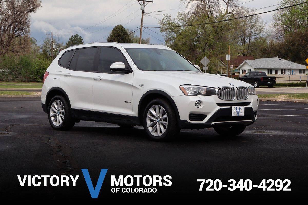 2016 BMW X3 28i — SUV — 78,939 mi — Longmont, CO