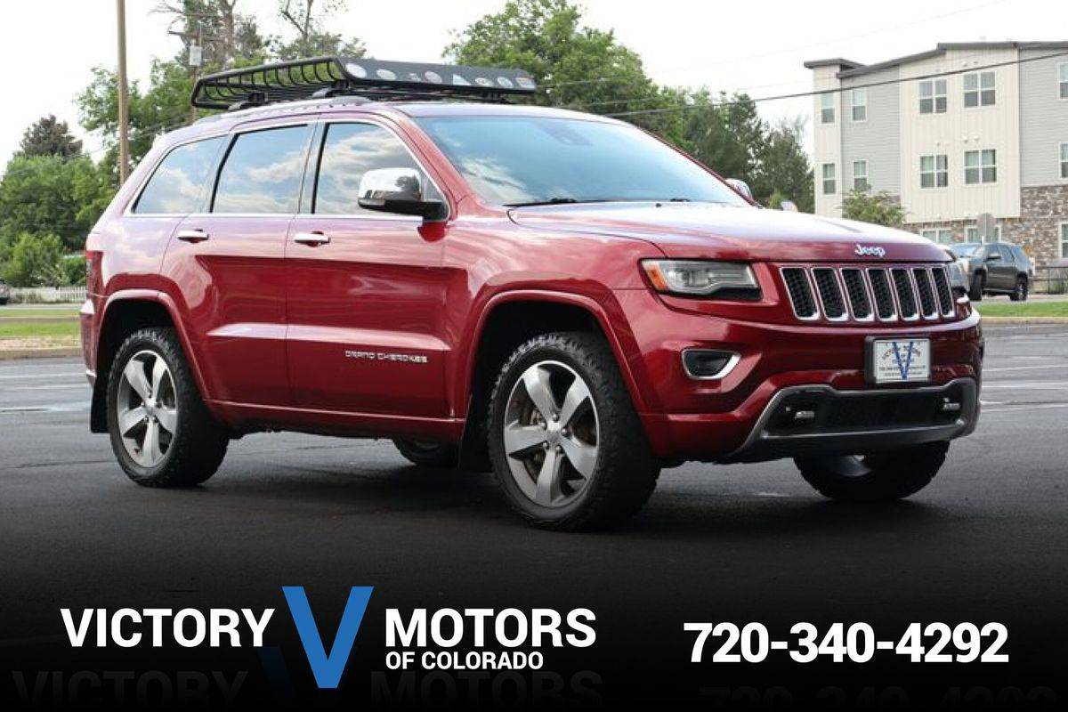 2014 Jeep Grand Cherokee Overland — SUV — 178,591 mi — Longmont, CO