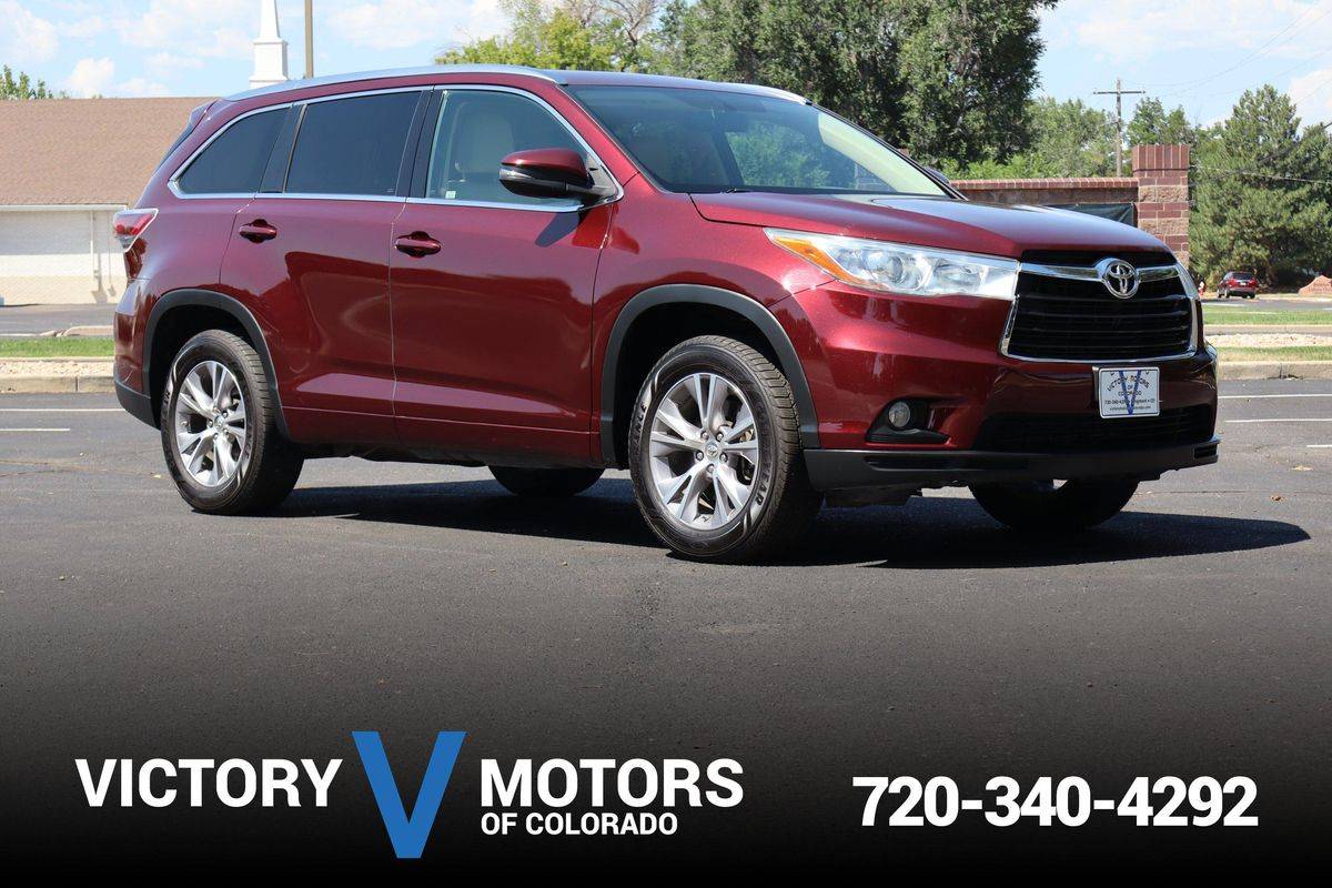 2015 Toyota Highlander XLE — SUV — 144,200 mi — Longmont, CO