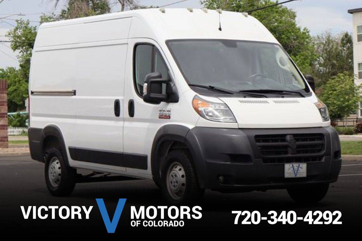 2018 Ram ProMaster Cargo Van 1500 — Cargo Van — 95,288 mi — Longmont, CO