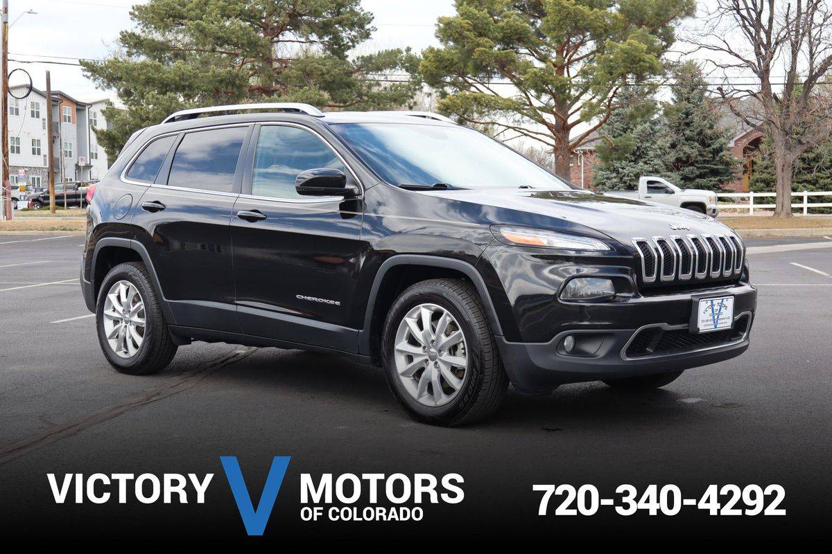 2017 Jeep Cherokee Limited — SUV — 121,523 mi — Longmont, CO