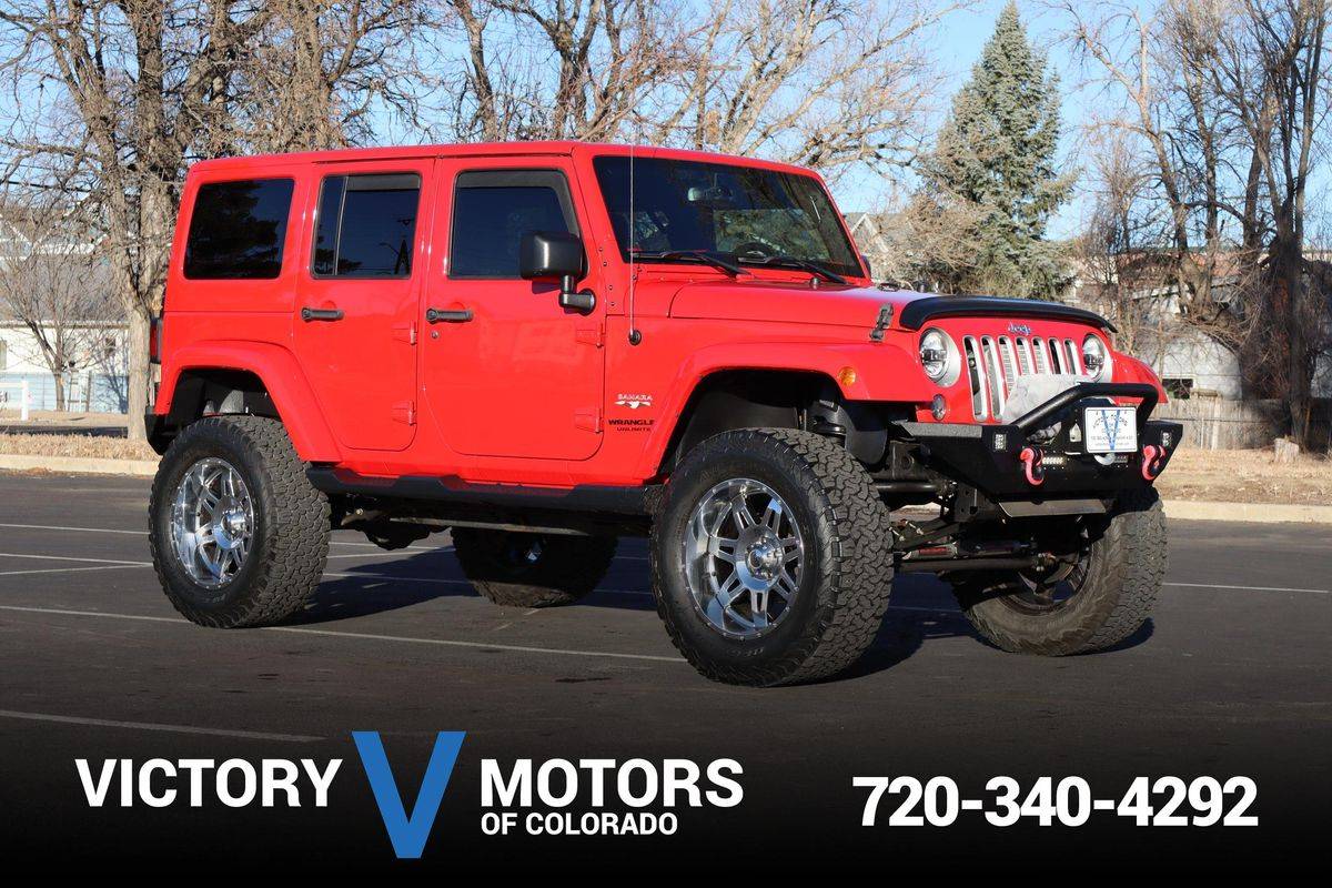 2016 Jeep Wrangler Sahara — SUV — 43,764 mi — Longmont, CO