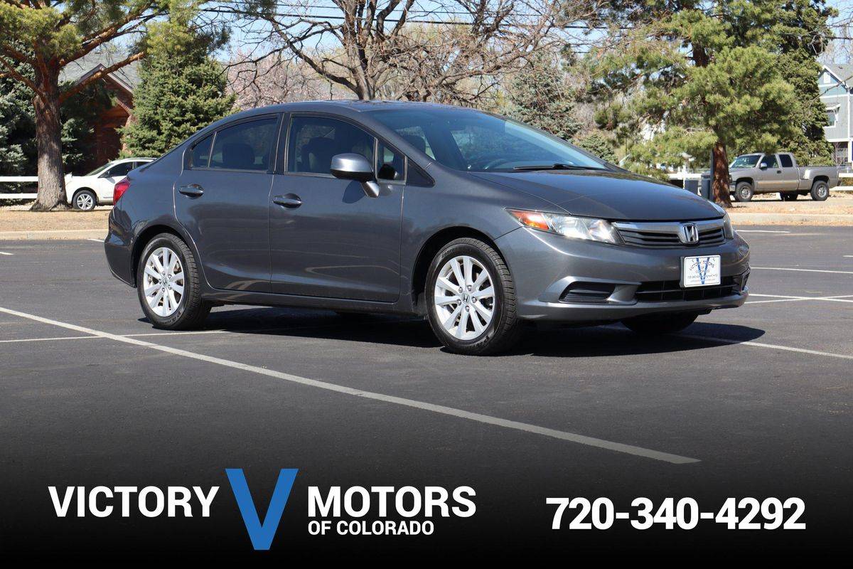 2012 Honda Civic EX — Sedan — 74,756 mi — Longmont, CO