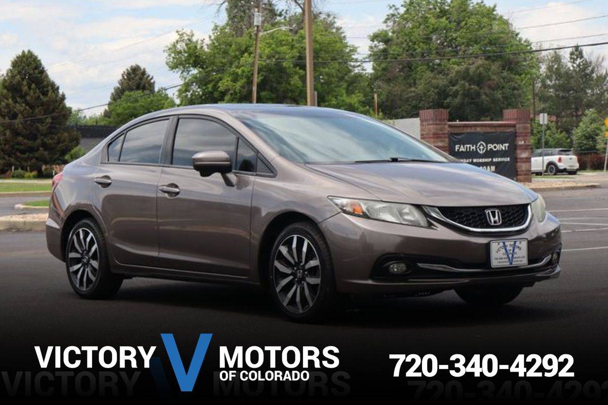 2015 Honda Civic EX-L — Sedan — 74,414 mi — Longmont, CO