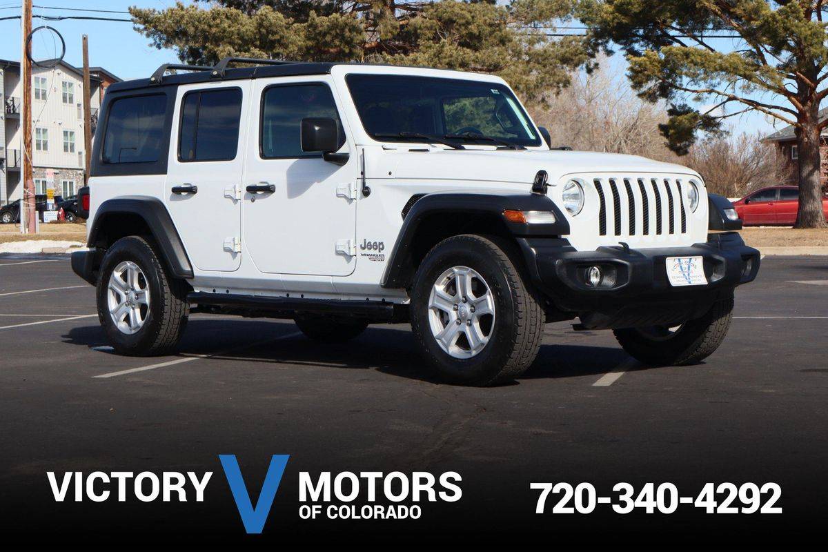 2019 Jeep Wrangler Sport S — SUV — 63,348 mi — Longmont, CO