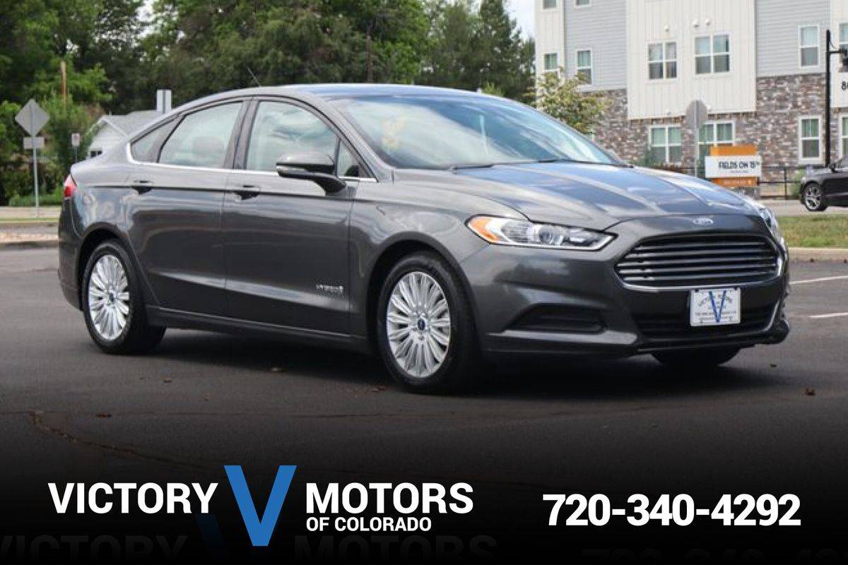 2016 Ford Fusion Hybrid SE — Sedan — 96,388 mi — Longmont, CO