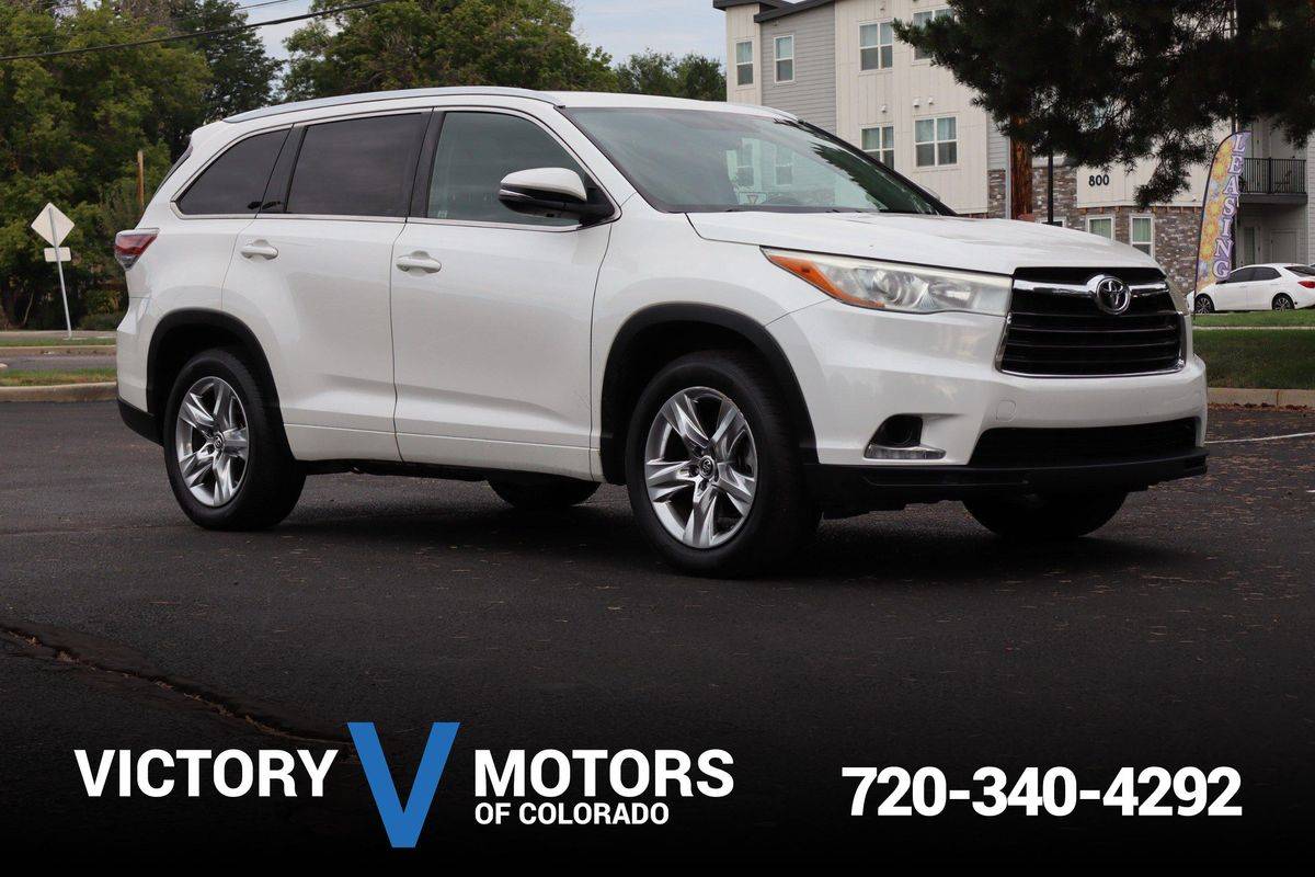 2016 Toyota Highlander Limited — SUV — 97,910 mi — Longmont, CO
