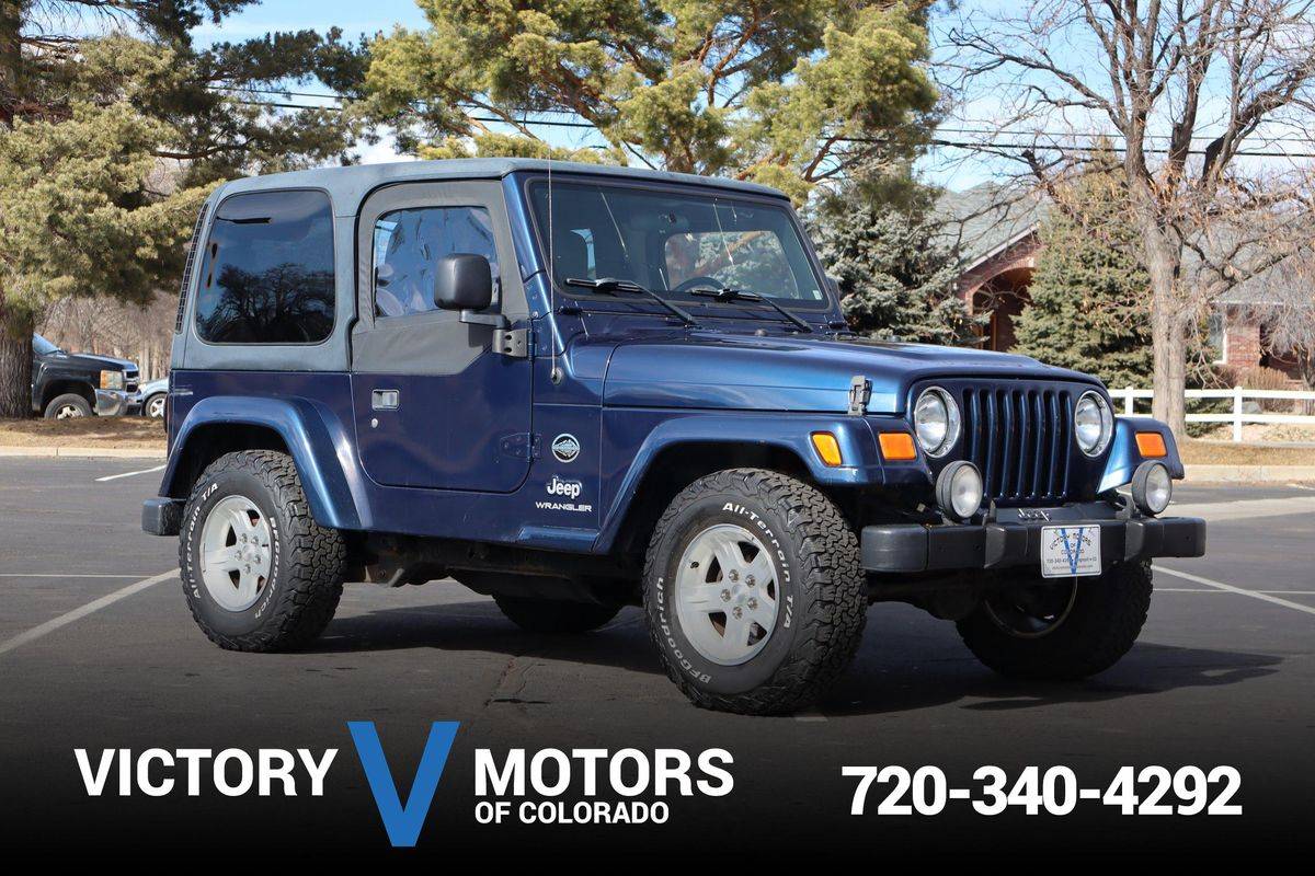 2005 Jeep Wrangler X — SUV — 109,593 mi — Longmont, CO