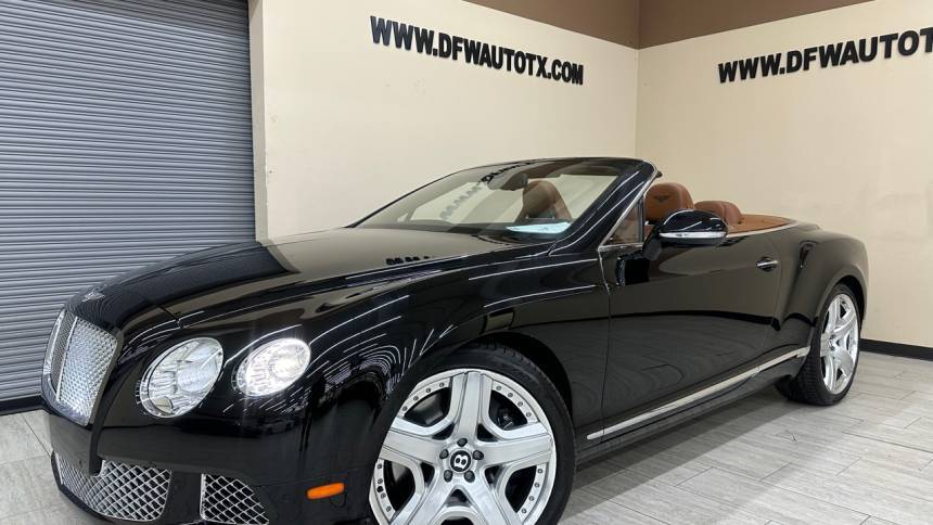 2012 Bentley Continental GT W12 — Convertible — 12,434 mi — Fort Worth, TX