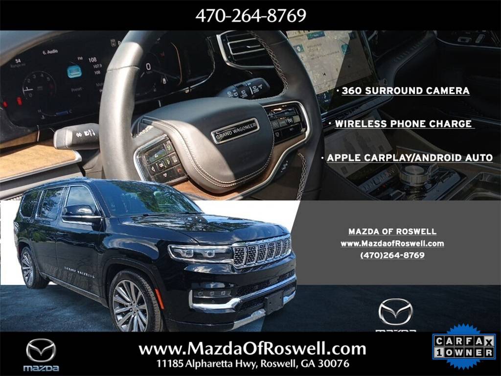 2023 Jeep Grand Wagoneer Series II — SUV — 16,495 mi — Roswell, GA
